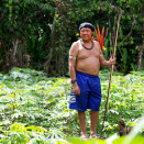 Daví Kopenawa er yanomamienes leder og internasjonale talsmann. (Foto: Rainforest Foundation Norway / ISA Brazil)